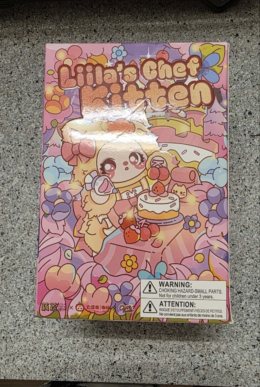 Cute Pink Cartoon Snack Box — Pastel Pink